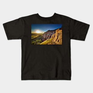 Sunset in the mountains, Red Ravine Kids T-Shirt